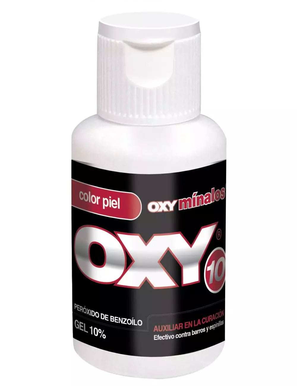 Oxy 10 Gel 10% Caja Con Botella Con 30 g Fórmula Color Piel