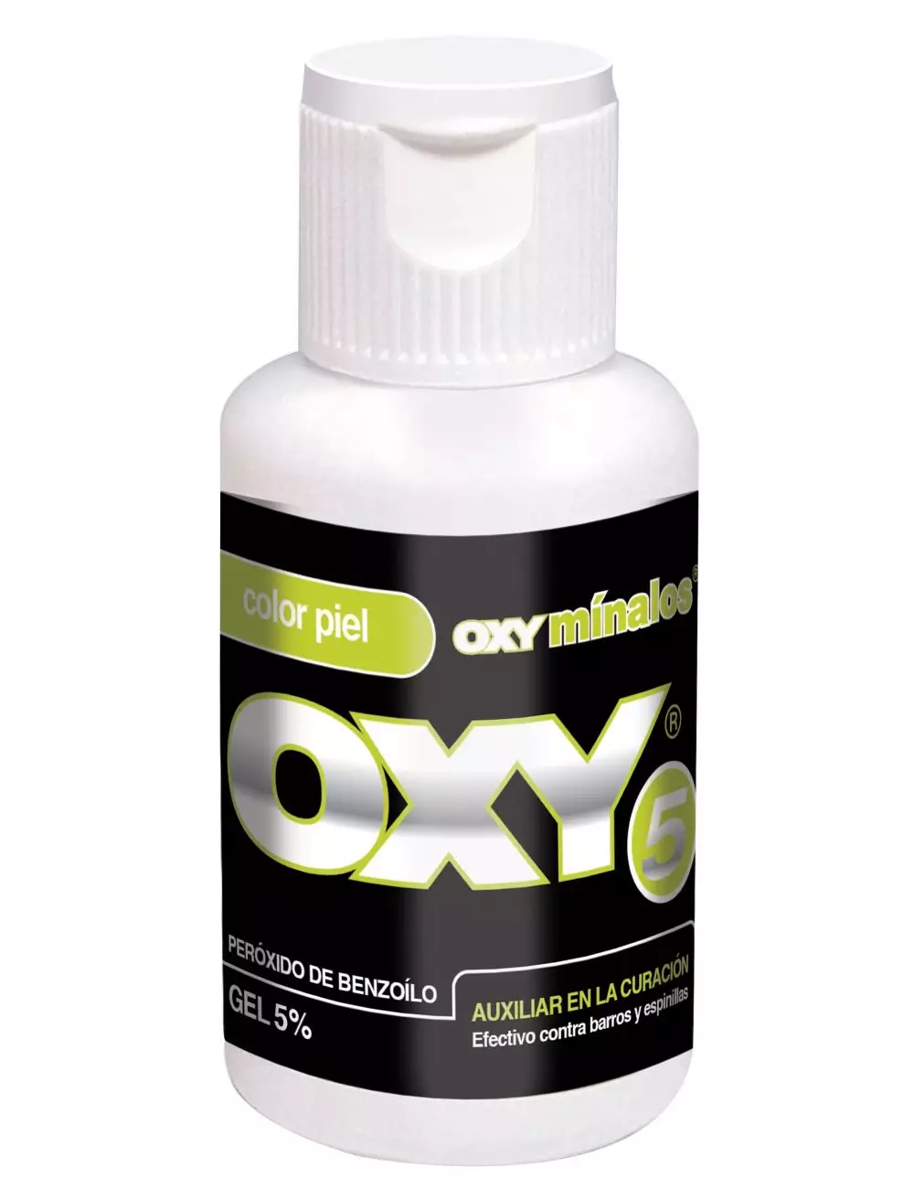 Oxy 5 Gel 5% Caja Con Botella Con 30 g Fórmula Color Piel