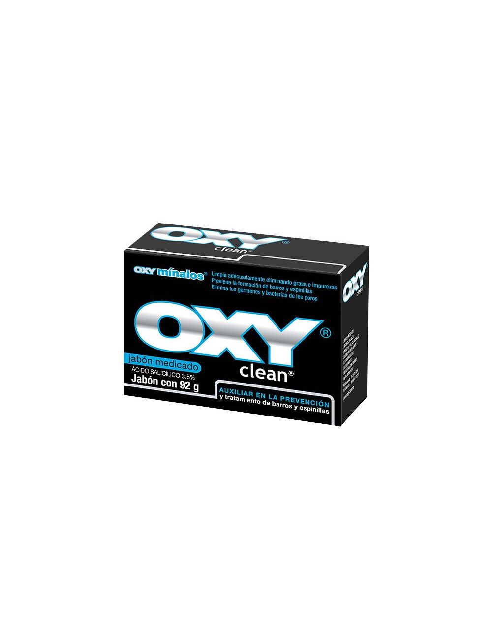 Oxy Clean Jabón Medicado Caja Con 1 Barra De 92 g Oxy Clean Jabón Medicado Caja Con 1 Barra De 92 g