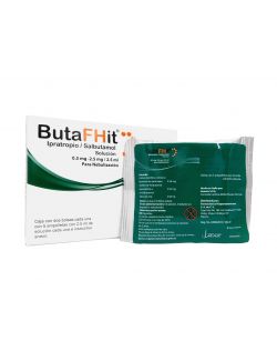 Butafhit 0.5 mg / 2.5 mg Caja Con 2 Bolsas Con 5 ampolletas C/U