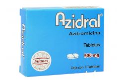 Azidral 500 mg Caja Con 3 Tabletas - RX2