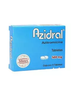 Azidral 500 mg Caja Con 3 Tabletas - RX2