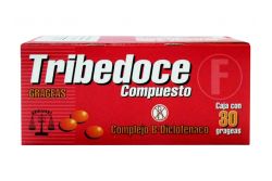 Tribedoce Compuesto 50 mg / 50 mg / 50 mg/ 1 mg Caja Con 30 Cápsulas