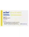 Saizen® 20 mg (8 mg/mL) - Somatropina - Cartucho Prellenado - Merck - RX3