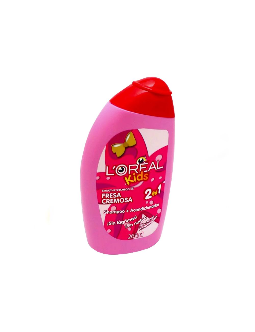Shampoo Loreal Kids Smoothie De Fresa Cremosa 2 En 1 Frasco Con 265 mL Shampoo Loreal Kids Smoothie De Fresa Cremosa 2 En 1 Frasco Con 265 mL