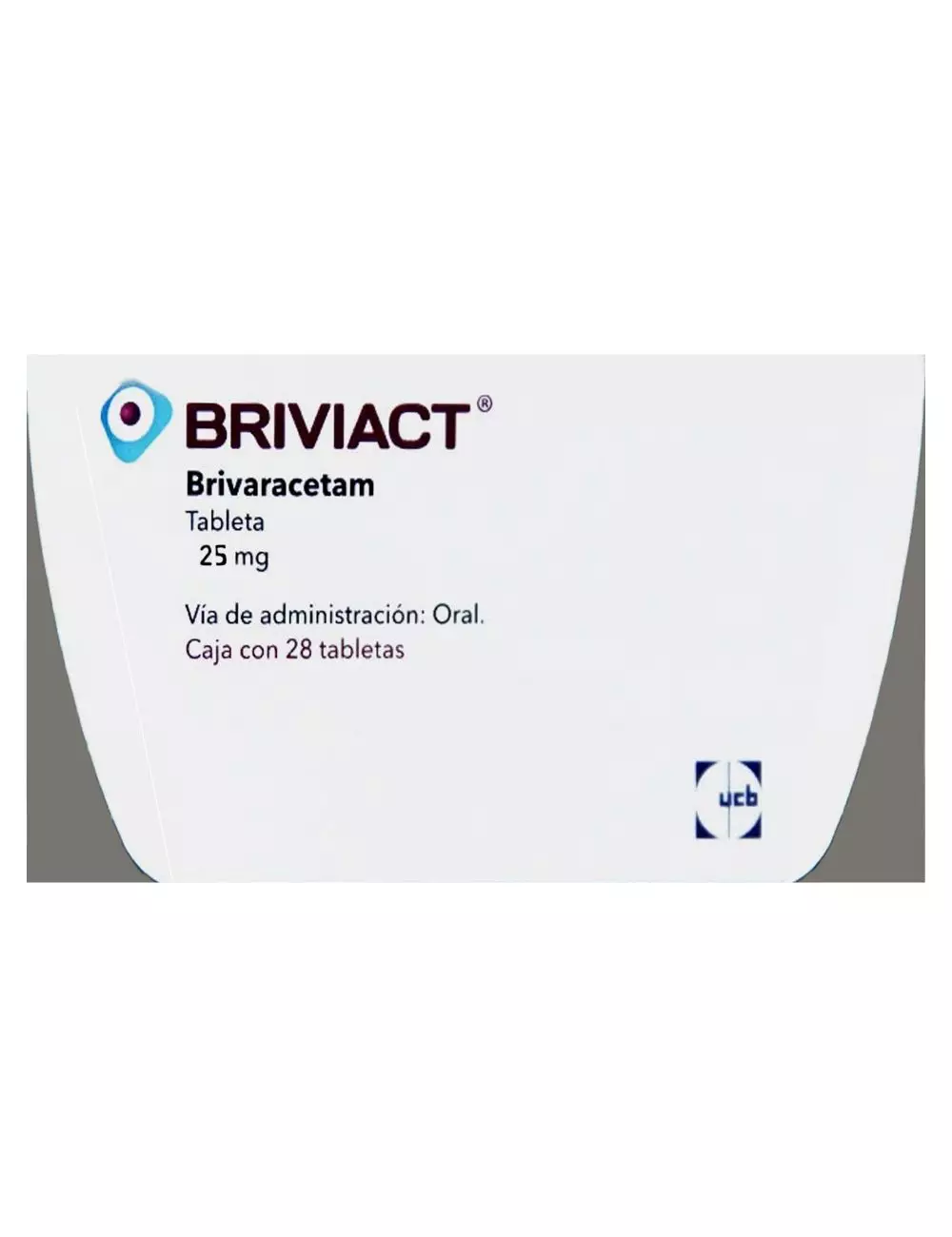 BRIVIACT® 25 mg (Brivaracetam) - 28 Tabletas - Ucb Pharma
