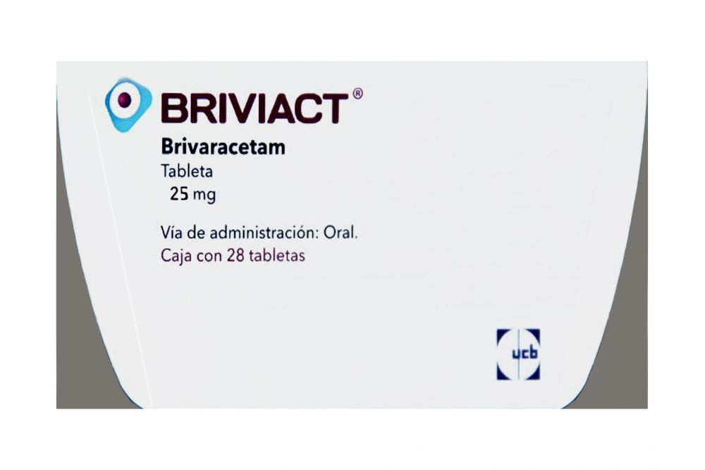 Briviact 25 mg Caja Con 28 Tabletas