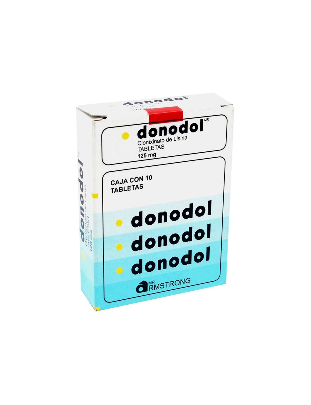 Donodol 125 mg Caja Con 10 Tabletas