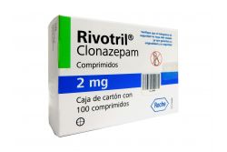 Rivotril 2 mg Caja Con 100 Comprimidos - RX1