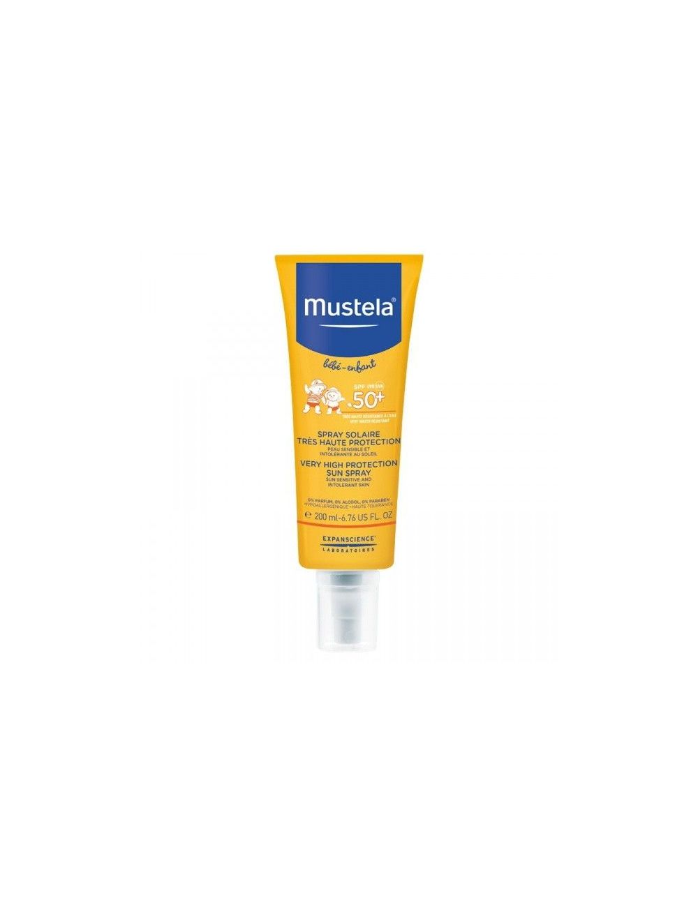 Mustela Crema Protectora Para Piel Delicada y Frágil FPS 50 Tubo Con 200 mL