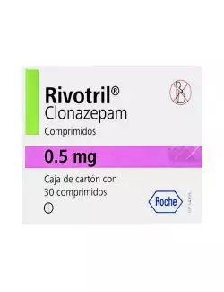 Rivotril 0.5 mg Caja Con 30 Comprimidos - RX1