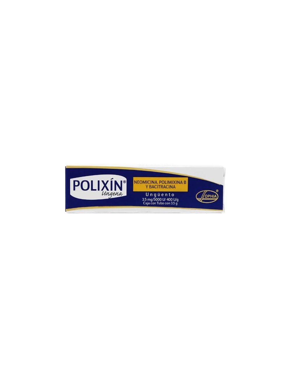 Polixin Ungena 3.5mg/5000U/400U/g Caja Con Tubo Con 3.5g Polixin Ungena 3.5mg/5000U/400U/g Caja Con Tubo Con 3.5g