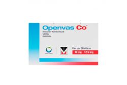 Openvas Co 40 mg/12.5 mg Caja Con 14 Tabletas