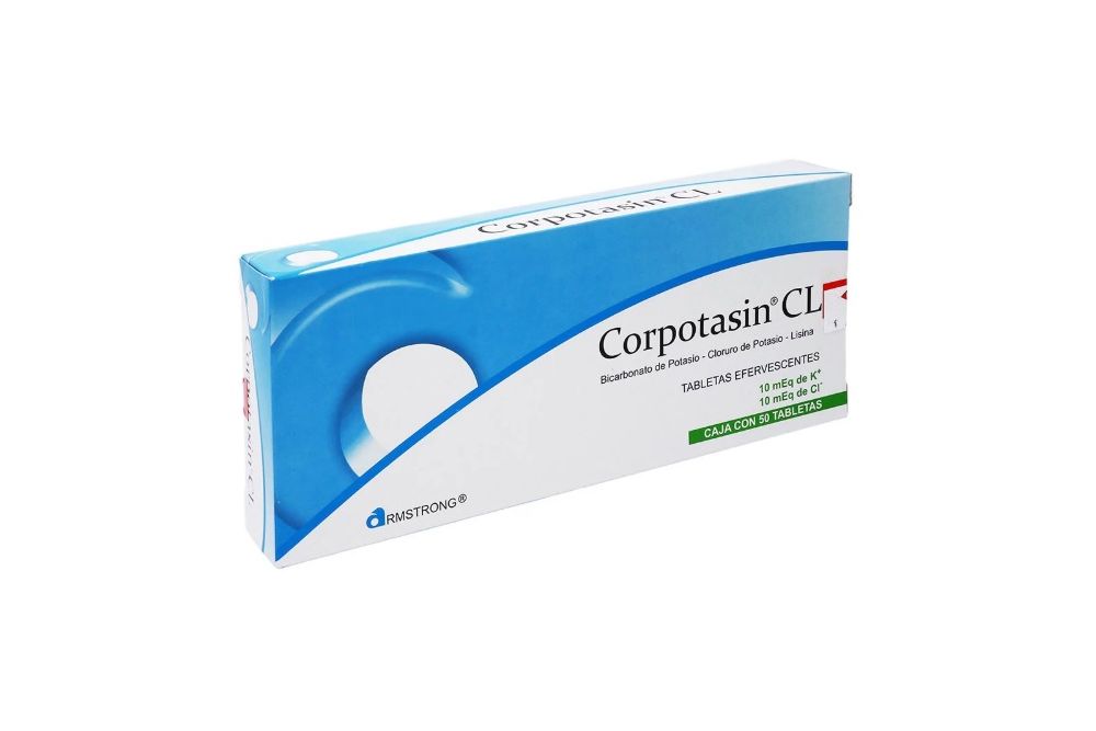 Corpotasin Cl Naranja Con 50 Tabletas Efervescentes