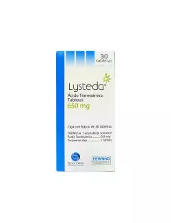 Lysteda® 650 mg | 30 Tabletas | Ácido Tranexámico | Pierre Fabre