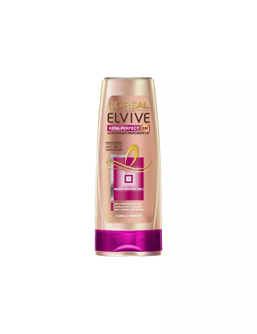 Acondicionador Diciplinante Loreal Elvive Kera Perfect MK Botella Con 750 mL