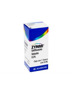 Zymar® 0.3% (Gatifloxacino) - Frasco 5ml - Allergan
