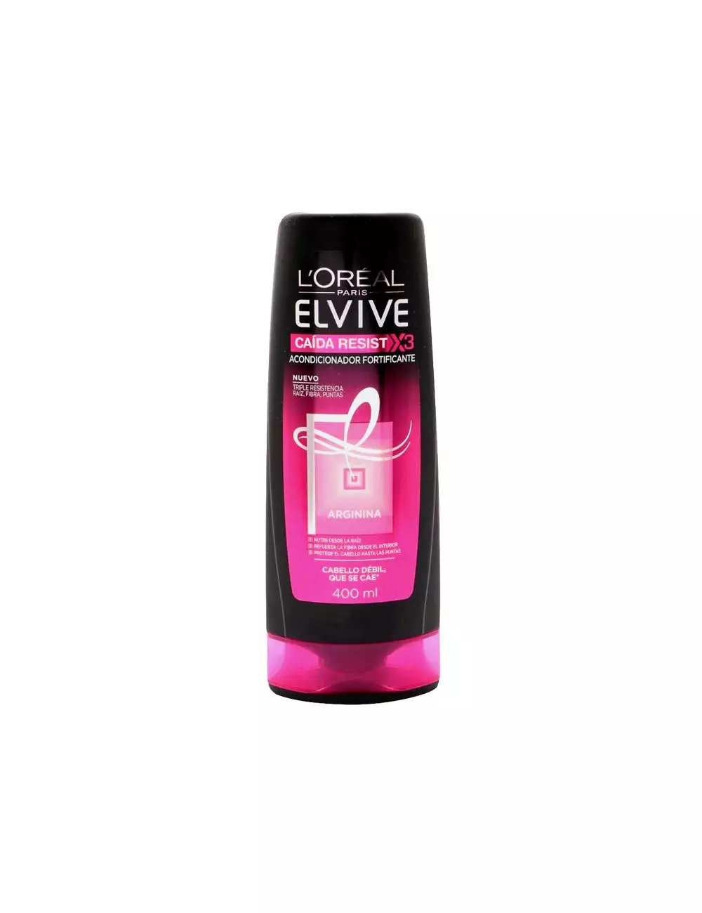 Acondicionador Loreal Paris Elvive Caida Resist X3 Botella Con 400 mL