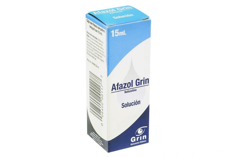 Afazol Grin Solucion Caja Con Frasco Gotero Con 15 mL