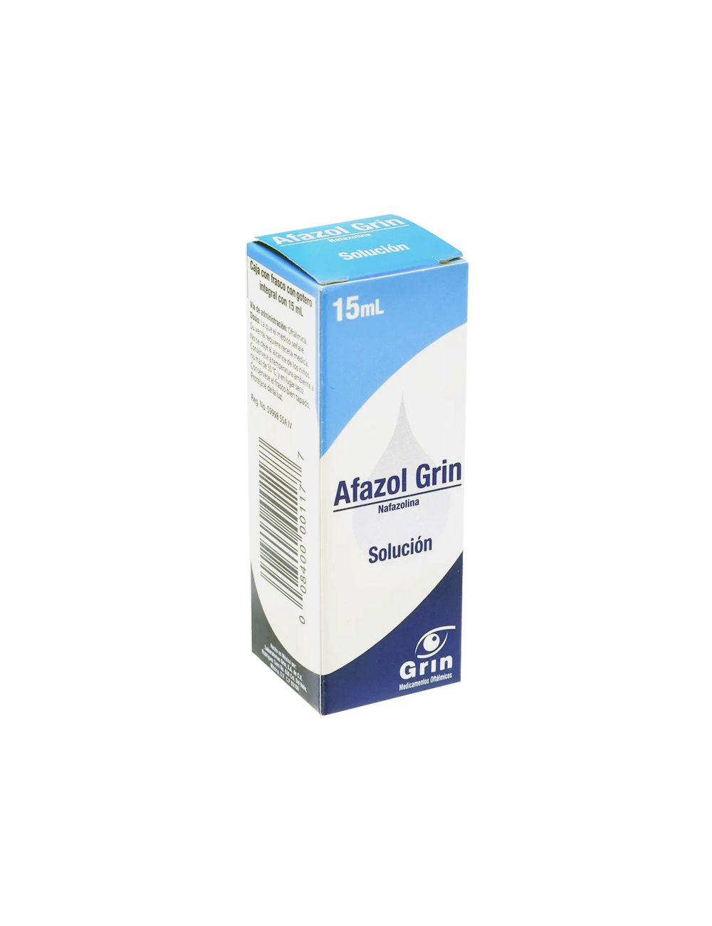 Afazol Grin Solucion Caja Con Frasco Gotero Con 15 mL