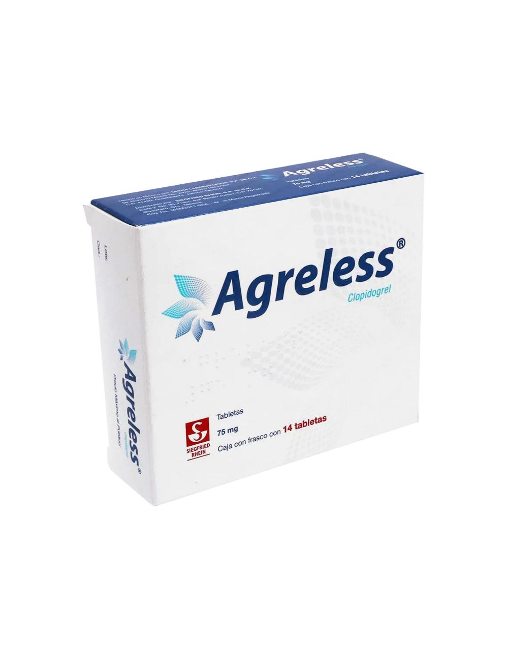 Agreless 75 mg Caja Con 14 Tabletas