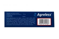 Agreless 75 mg Caja Con 14 Tabletas