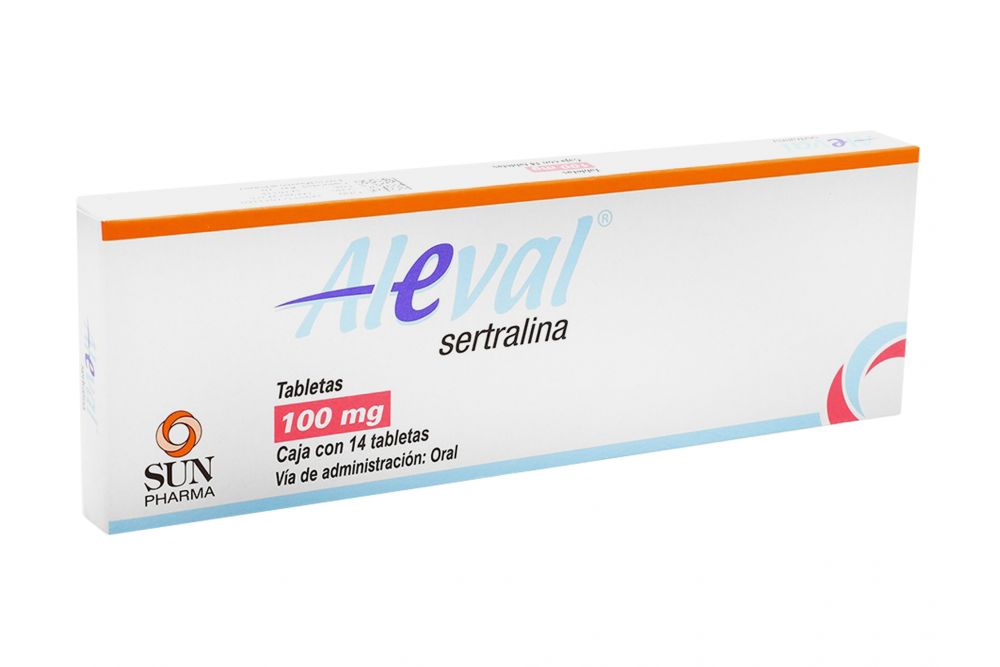 Aleval 100 mg Caja Con 14 Tabletas