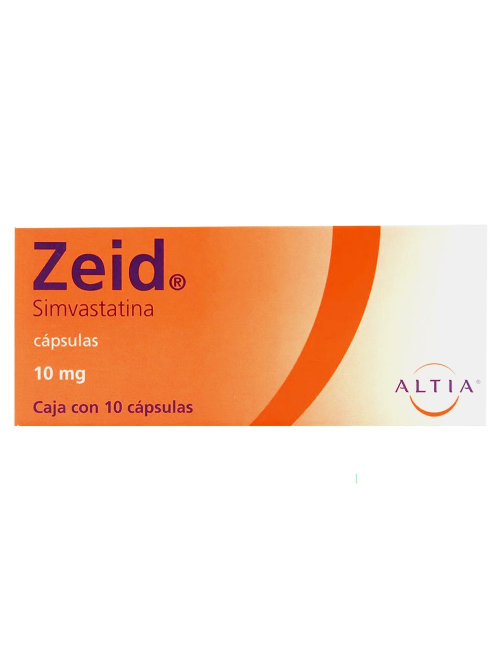 Zeid 10 mg Caja Con 10 Cápsulas