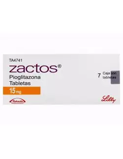 Zactos 15 mg Caja Con 7 Tabletas