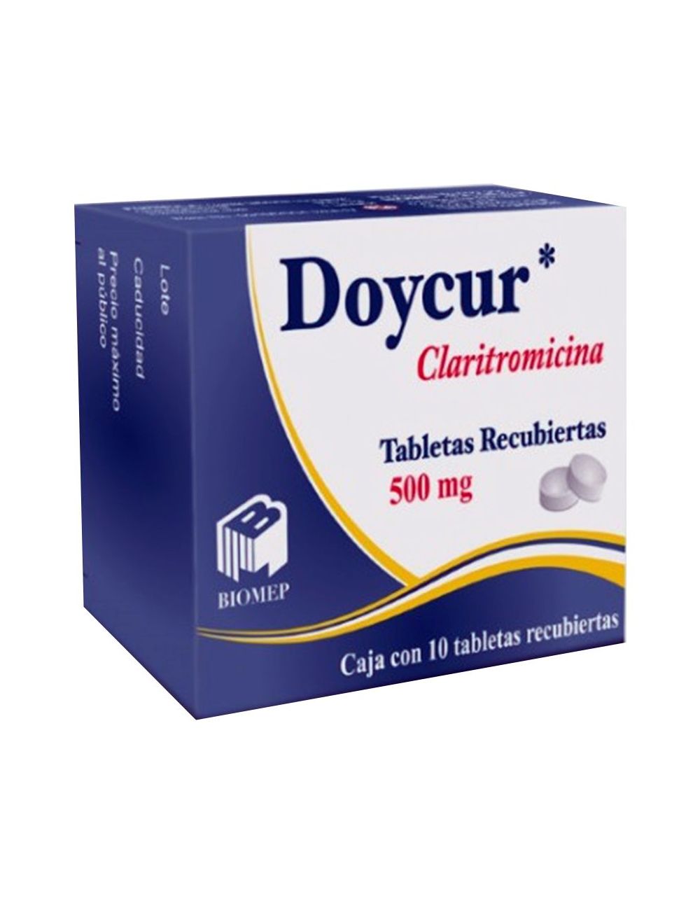 Doycur 500 mg Caja Con 10 Tabletas - RX2