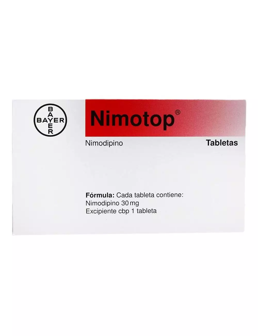 Nimotop 30 mg Caja Con 90 Tabletas