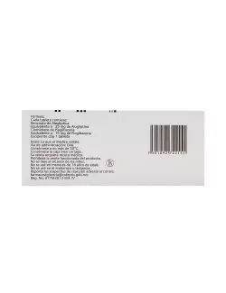 Incresina® P 25 mg/15 mg (Alogliptina/Pioglitazona) | 28 Tabletas | Takeda