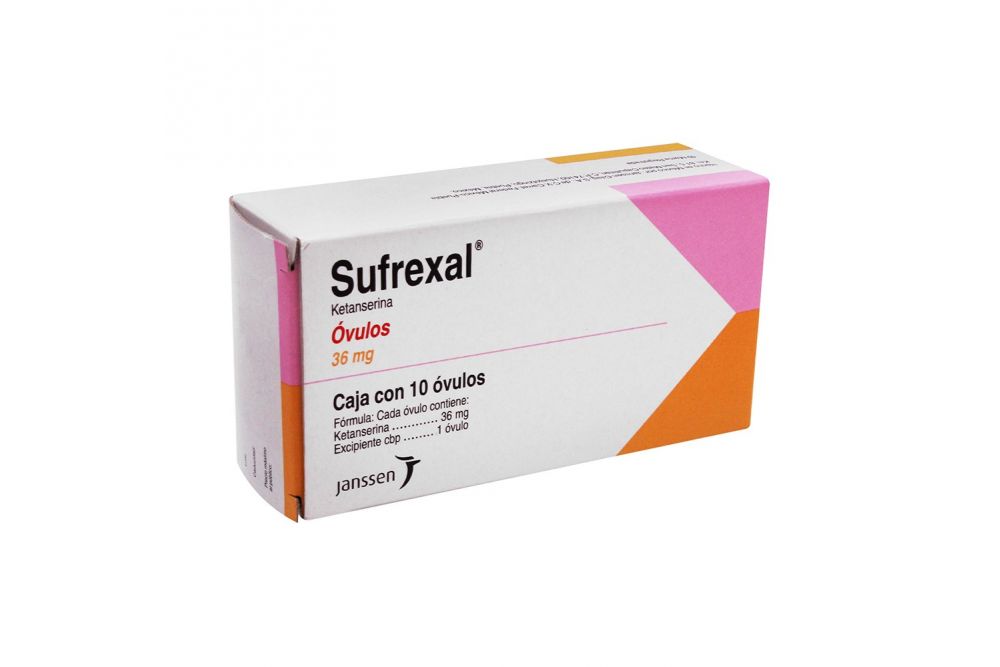 Sufrexal Óvulos 36 mg Caja Con 10 Óvulos