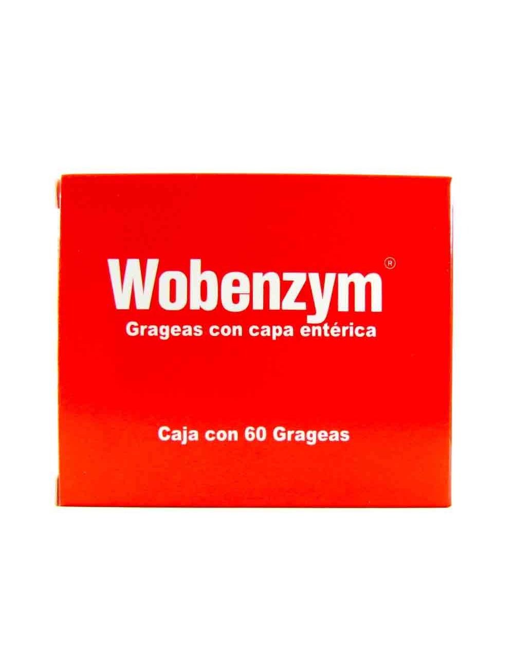 Wobenzym Caja Con 60 Grageas