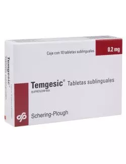 Temgesic Sublingual 0.2 mg Con 10 Tabletas - RX1