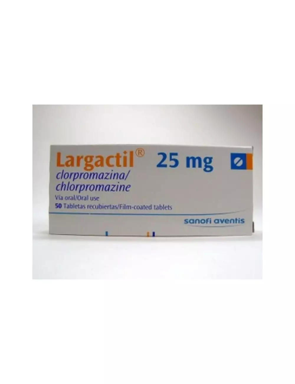 Largactil 25 mg Caja Con 50 Comprimidos - RX1