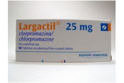 Largactil 25 mg Caja Con 50 Comprimidos - RX1