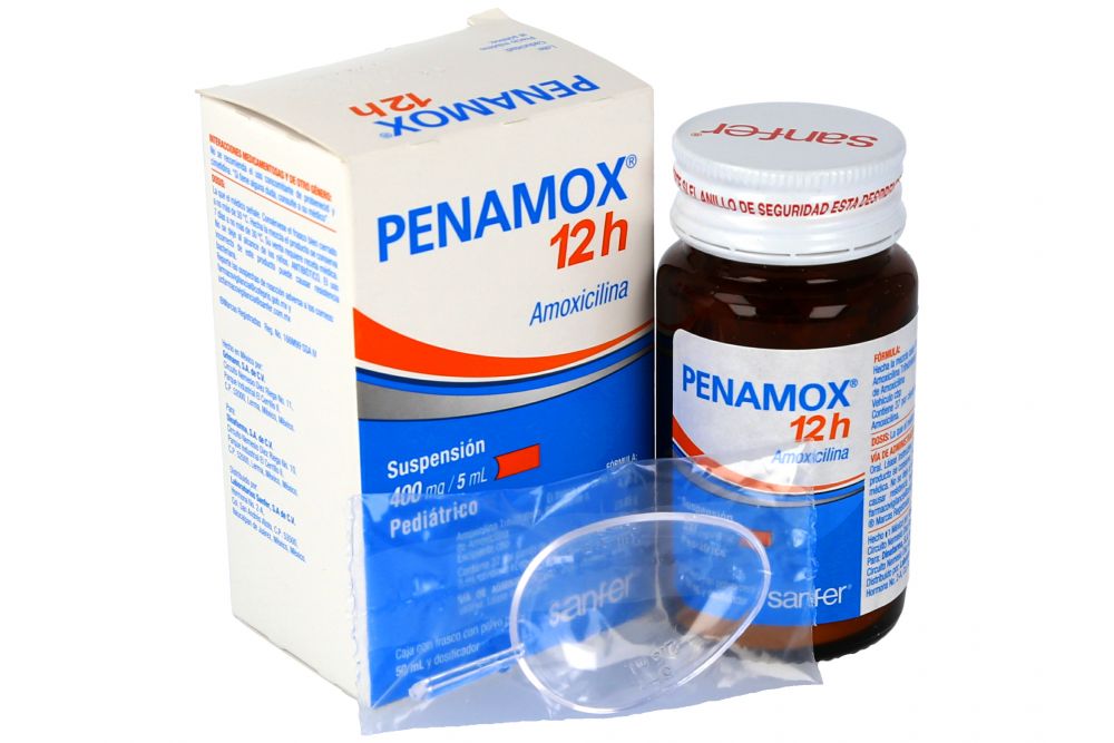 Penamox 12h 400 mg Suspensión Frasco Con 50 mL -RX2