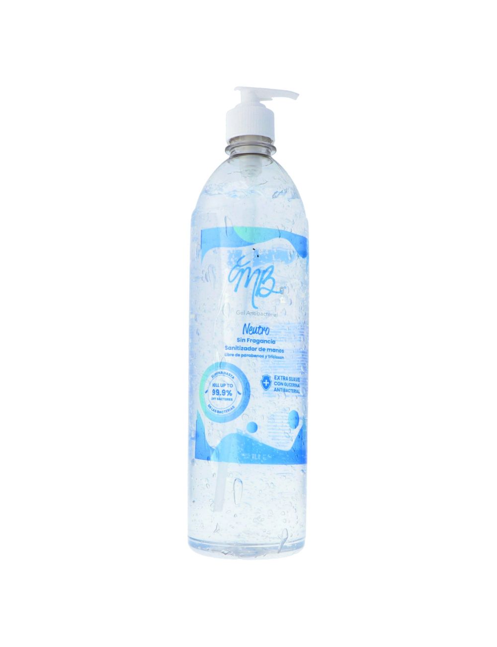 Gel Antibacterial Neutro MB Envase Con 1 Litro Gel Antibacterial Neutro MB Envase Con 1 Litro
