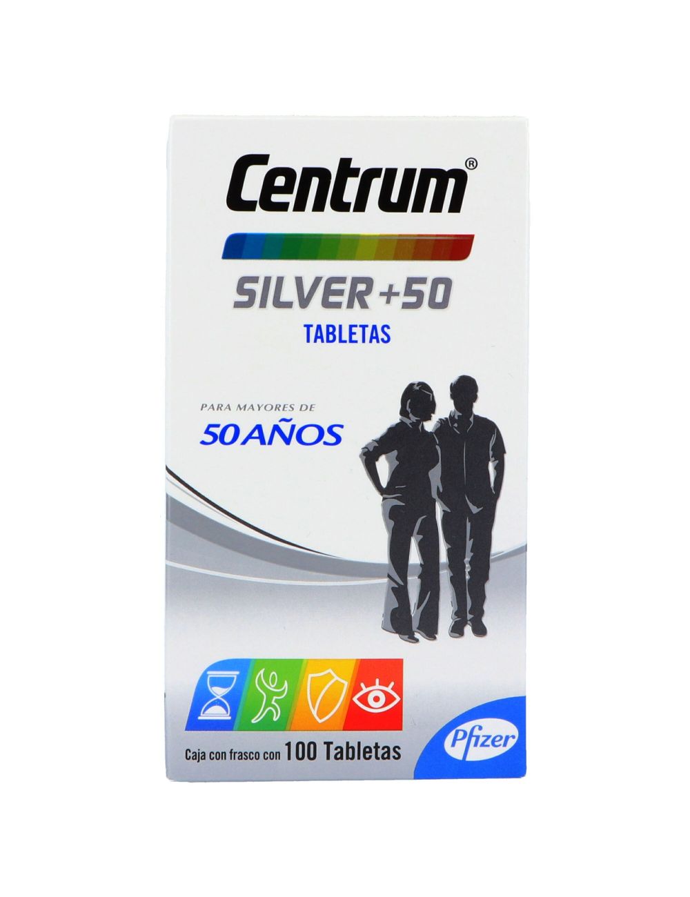 Centrum Silver Caja Con Frasco Con 100 Tabletas