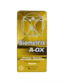 Biometrix AOX Caja Con Frasco Con 60 Cápsulas