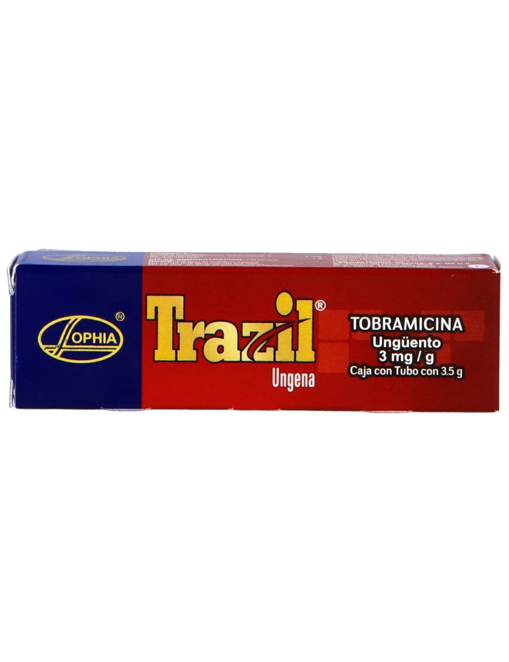 Trazil Ofteno 0.3% Caja Con Tubo Con 3.5g Trazil Ofteno 0.3% Caja Con Tubo Con 3.5g