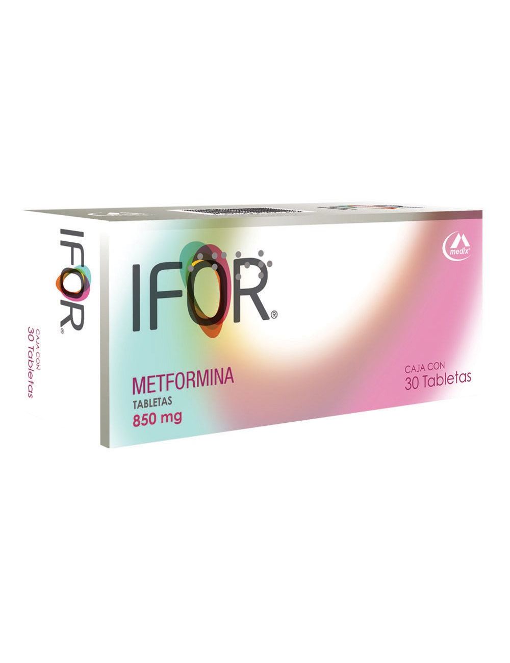 Ifor 850 mg Caja Con 30 Tabletas Ifor 850 mg Caja Con 30 Tabletas