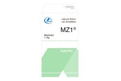 MZ1 1 mg Caja Con Frasco Con 30 Tabletas - RX1