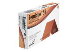 Zemiduo SR 50 mg/1000 mg Caja Con 28 Tabletas