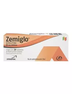 Zemiglo 50 mg Caja Con 28 Tabletas