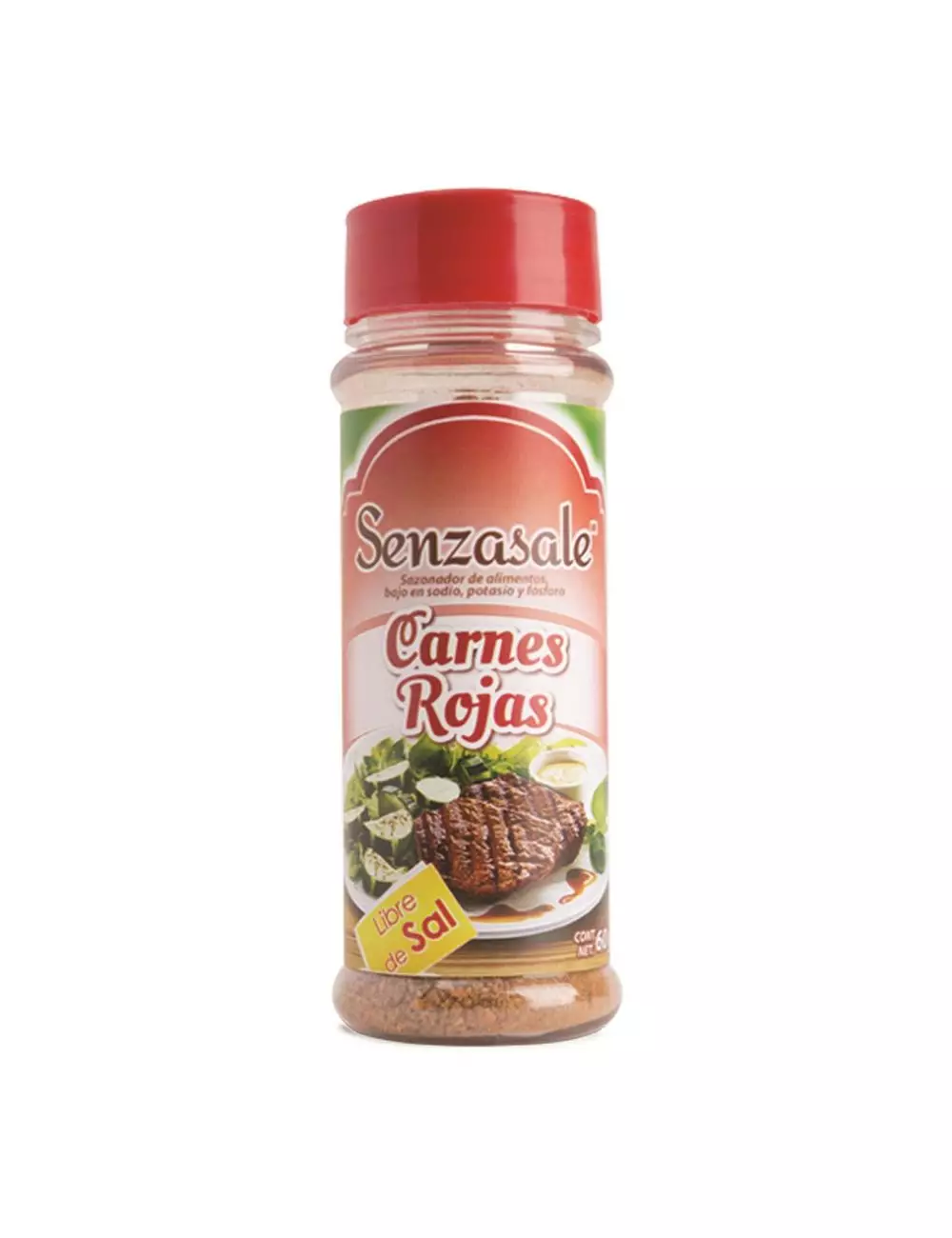 Senzasale Carnes Rojas Frasco Con 60 g