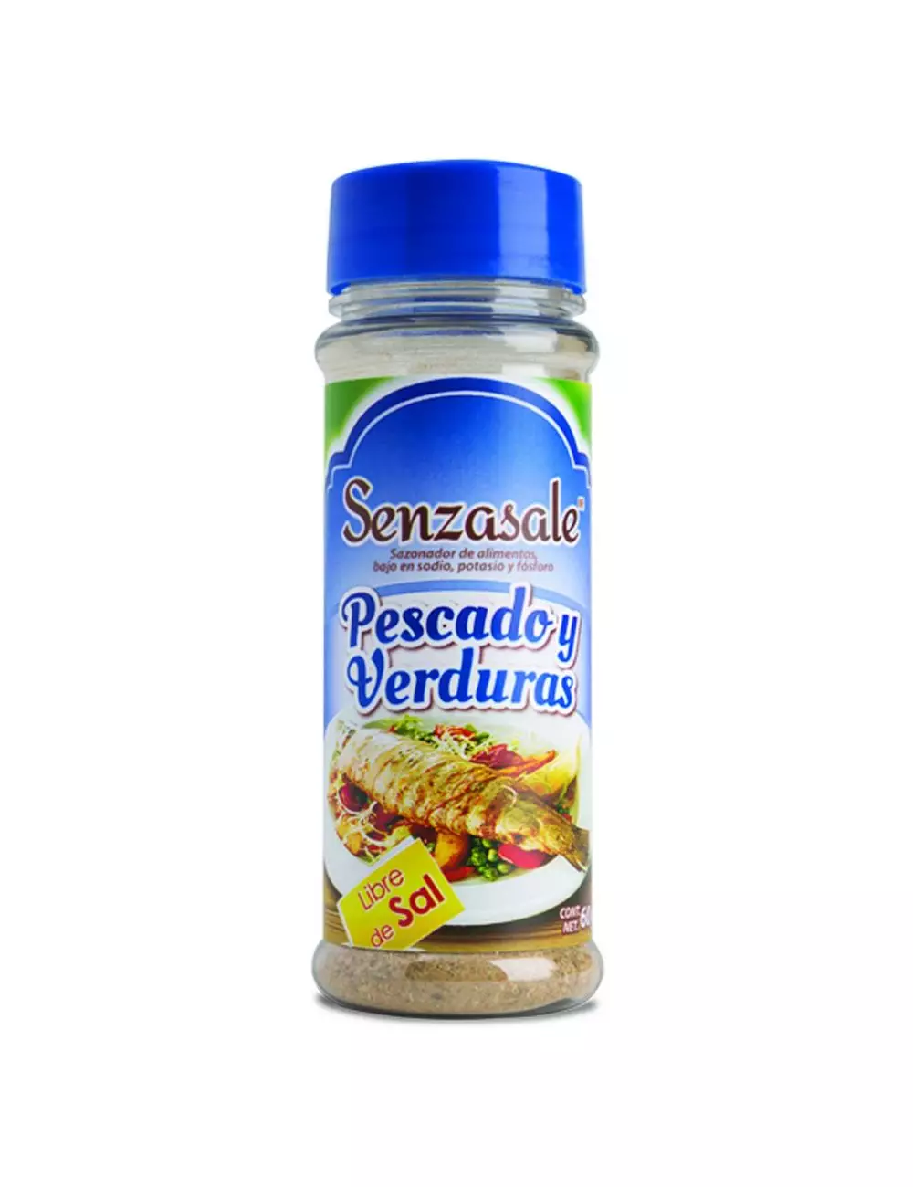 Senzasale Pescado Frasco Con 60 g