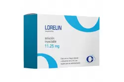 Lorelin 11.25 mg Caja Con Frasco Ámpula Con Diluyente De 2 mL