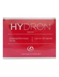 Hydron 750 mg Caja Con 120 Cápsulas.